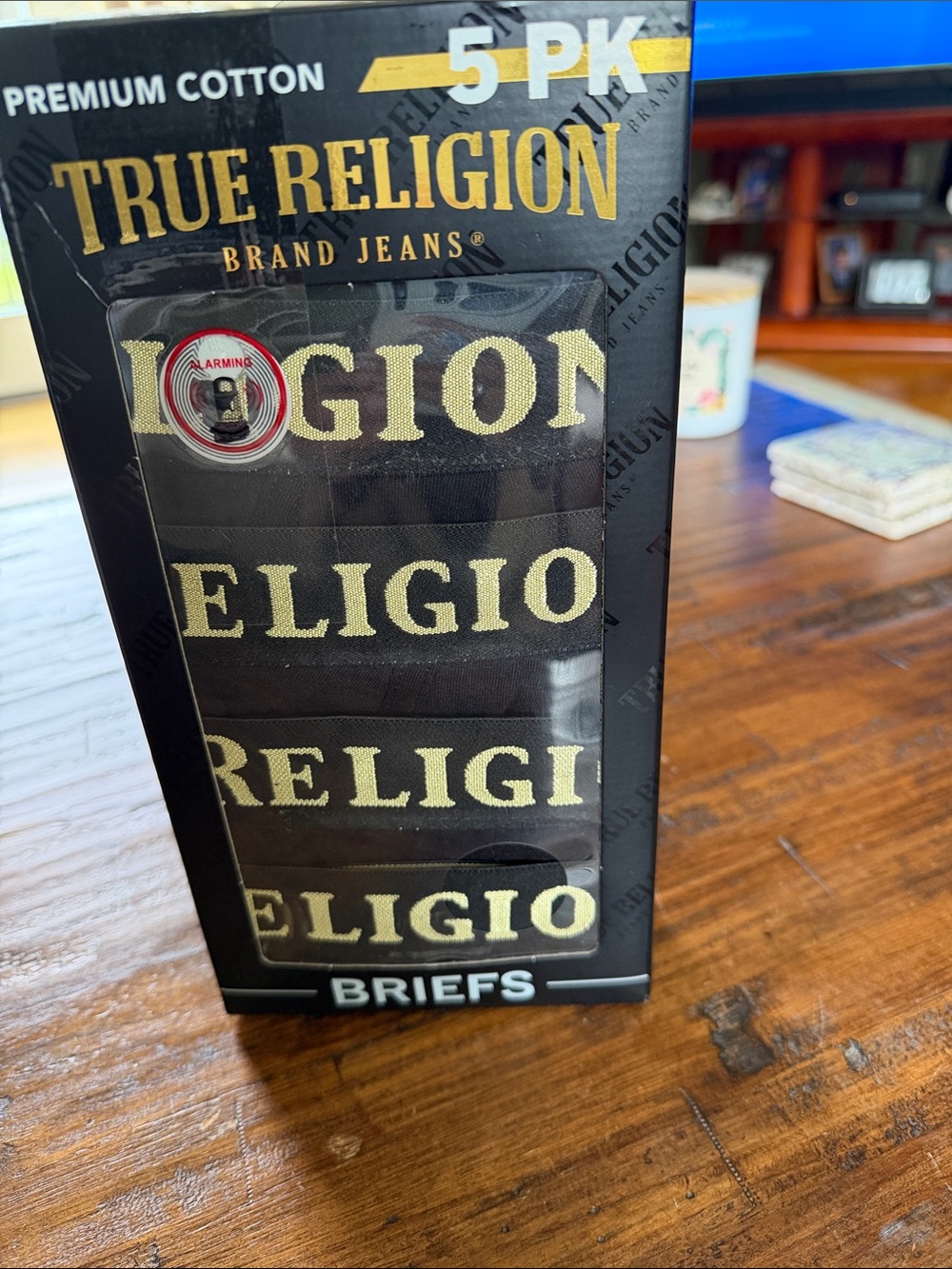 True Religion 5 Pack Briefs XL